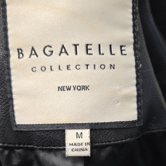 Bagatelle Black and Cream Jacket Label Detail - Picture 5 of 5
